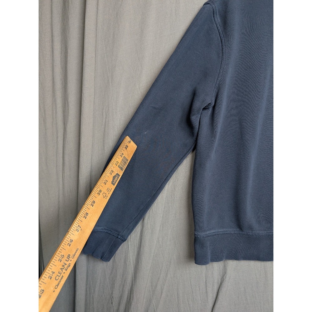 Tommy Hilfiger Men's Crewneck Sweatshirt Color Navy Blue  Size Medium - Picture 4 of 9